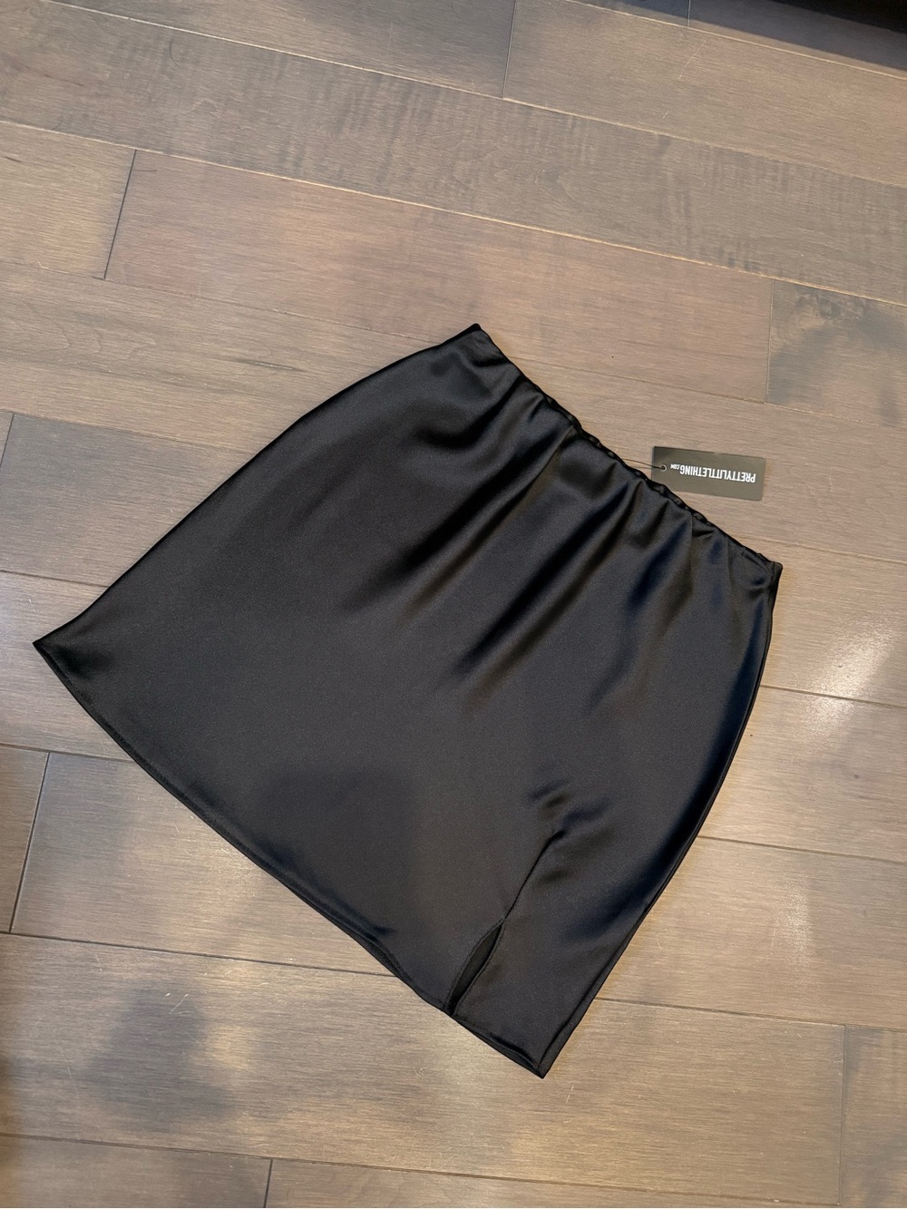NWT PLT Satin Mini Skirt